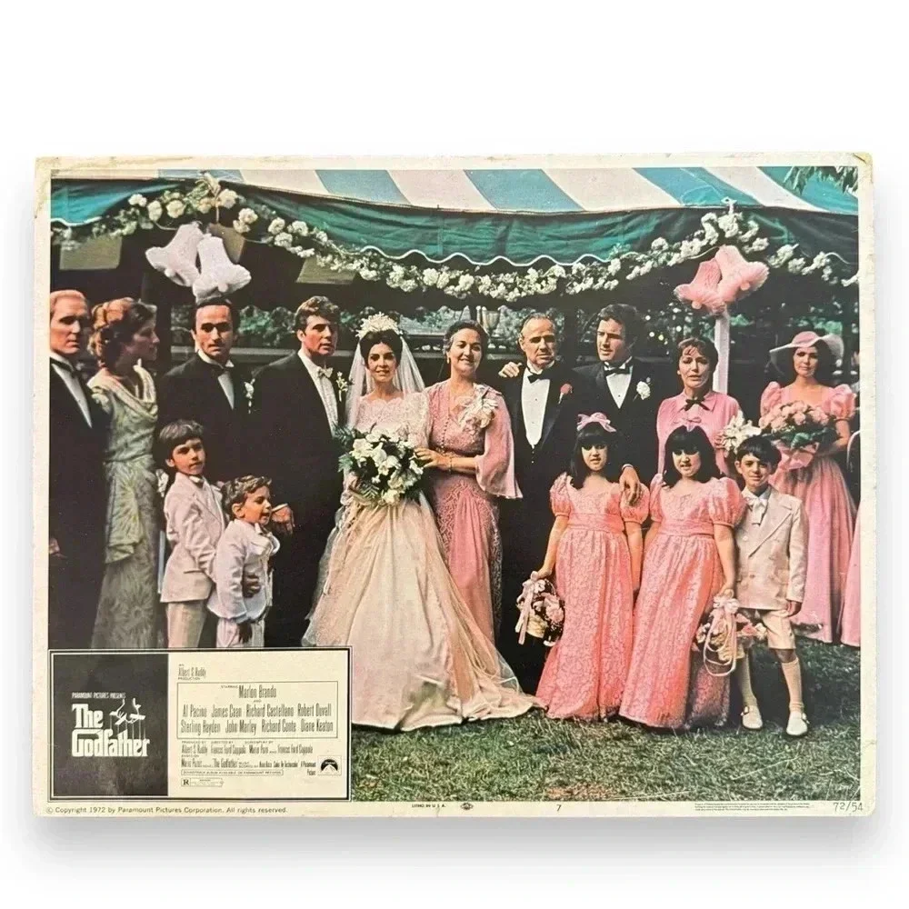 Vintage 1972 The Godfather RARE ORIGINAL Movie Prints, Theater Prints, Mafia Mob - Picture 6 of 10